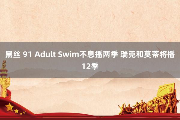 黑丝 91 Adult Swim不息播两季 瑞克和莫蒂将播12季