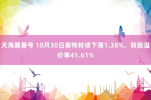 天海翼番号 10月30日赛特转债下落1.38%，转股溢价率41.61%